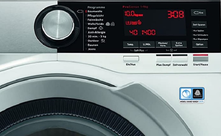 Waschmaschine mit Woolmark Zertifikat